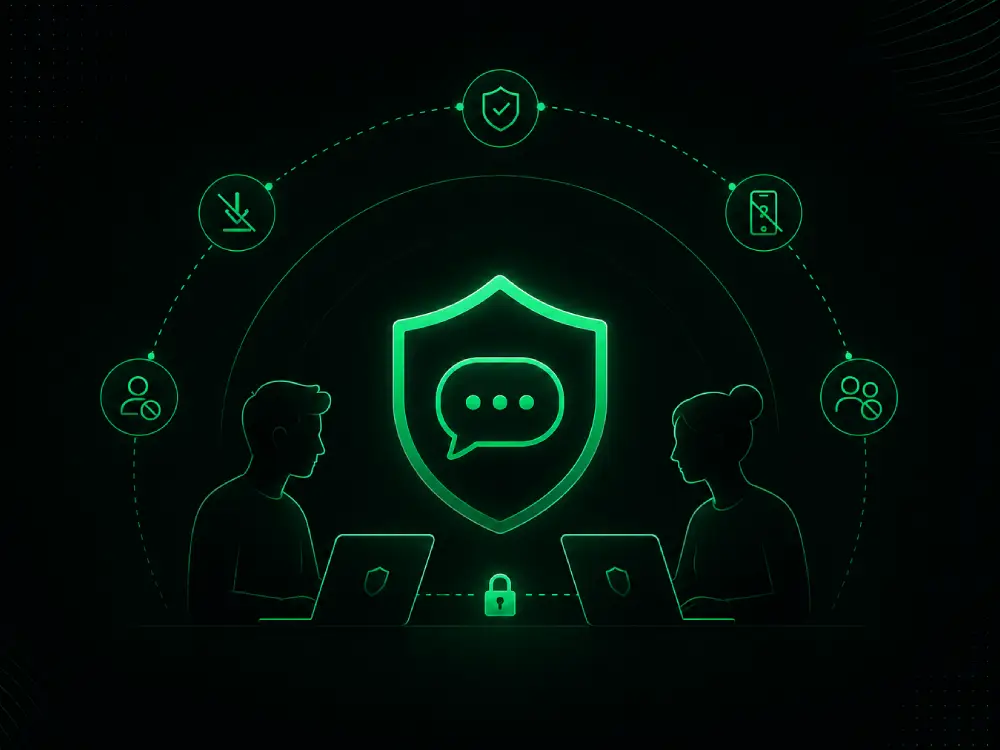 About Kissend — privacy-first private web chat